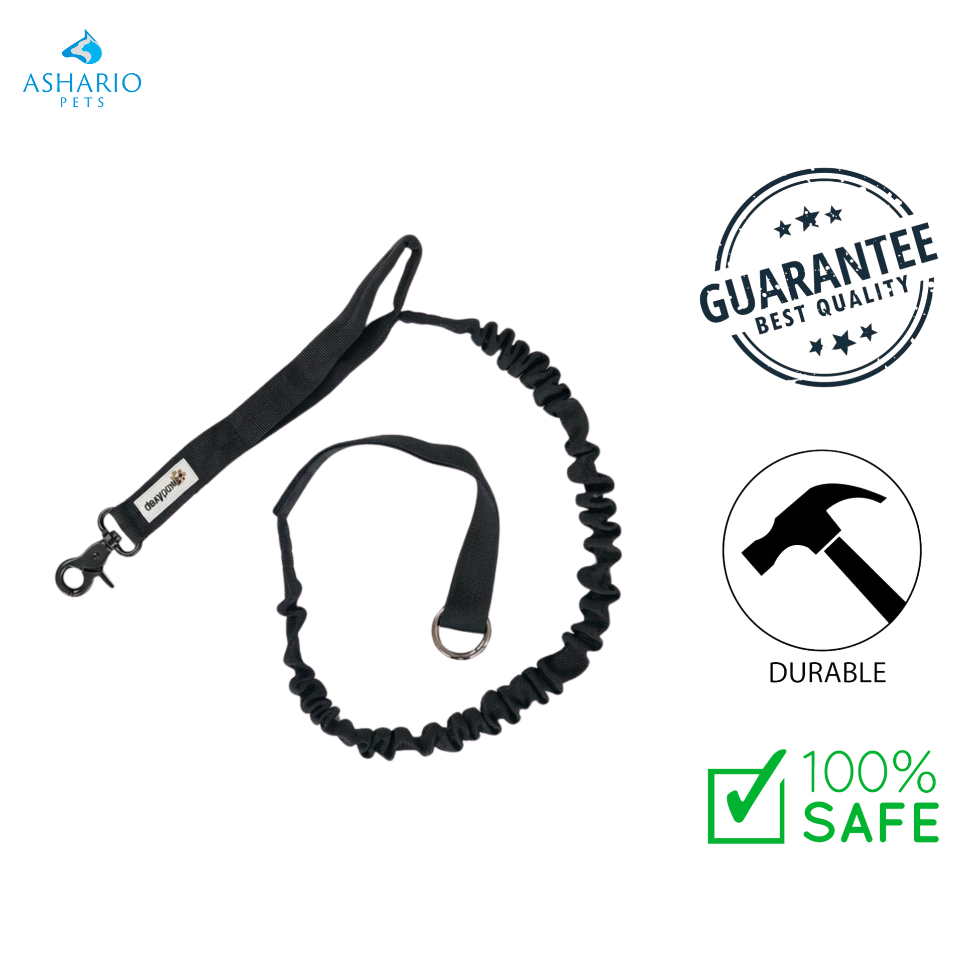 Dexypaws - No Pull Bungee Leash with Handle — view 2