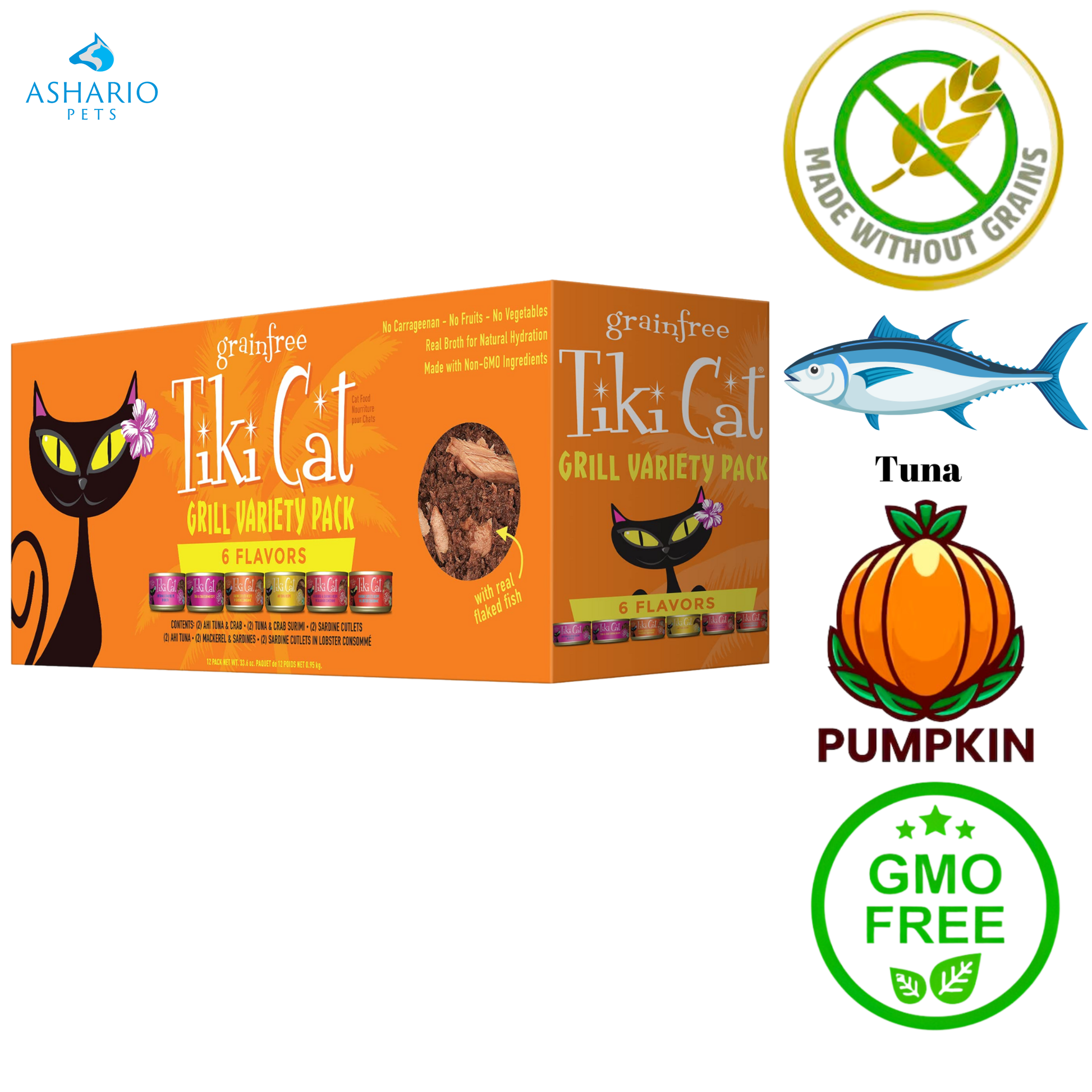 Tiki Cat - Grill Variety Pack Canned Cat Food — main
