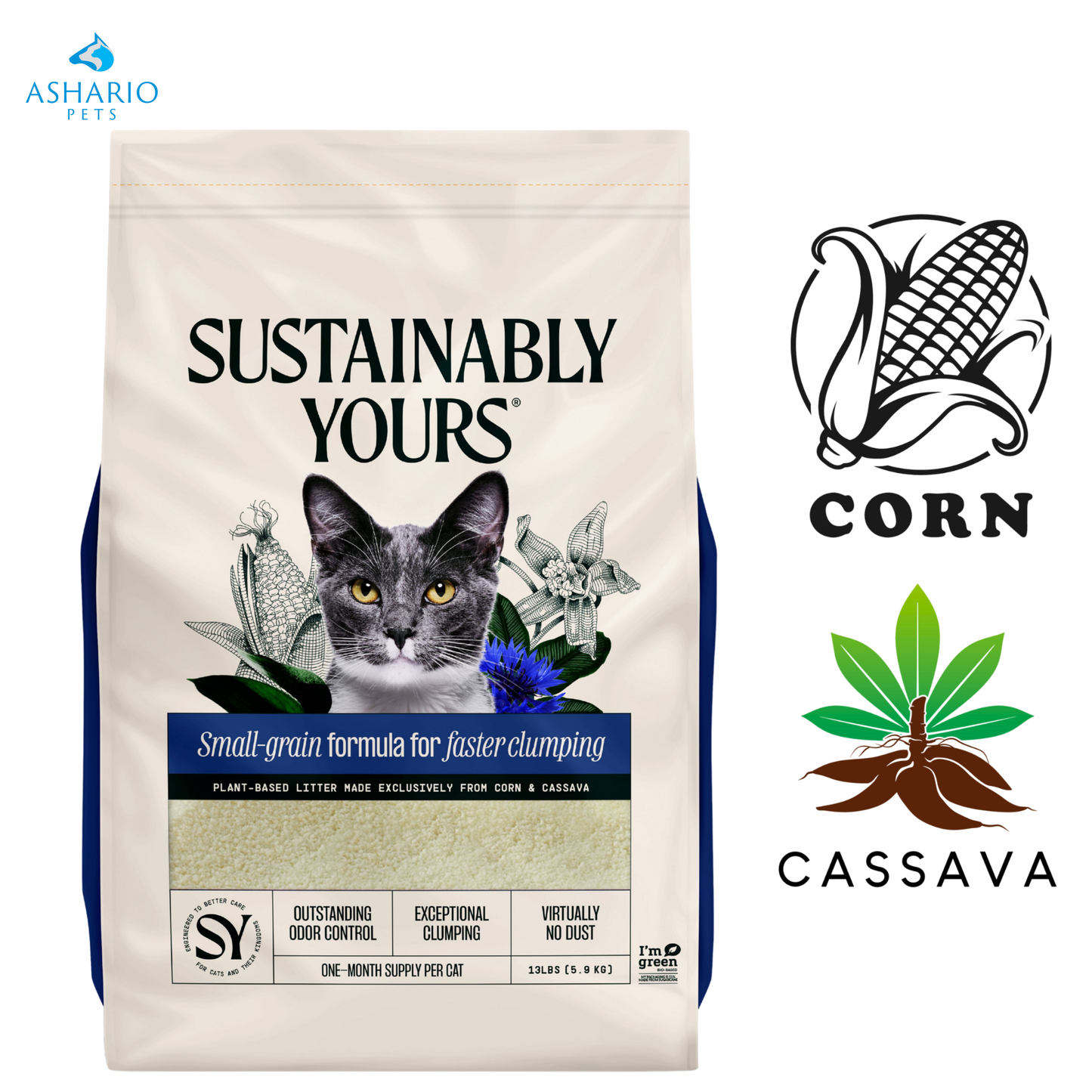 Durablement vôtre - Formule à petits grains pour une agglomération plus rapide - 13 lb