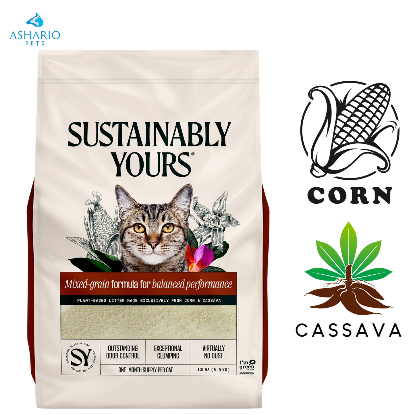 Sustainably Yours - Mixed-Grain Formula For Balanced Performance