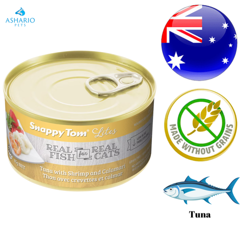 Snappy Tom - Lites Tuna With Shrimp & Calamari Canned Cat Food