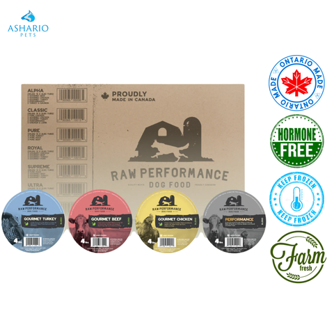 Raw Performance - Beef Wolf Pack Raw Dog Food Pack