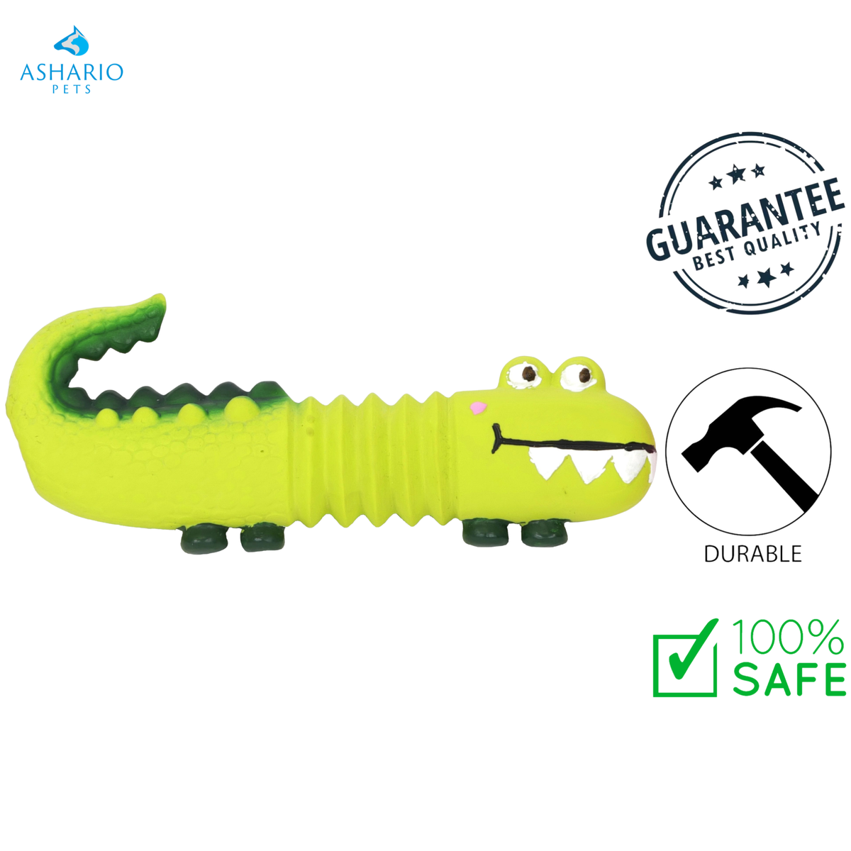 BuD'z - Latex Lizard Dog Toy