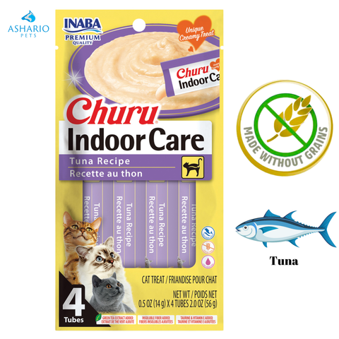 Inaba - Churu Indoor Care Tuna Recipe Cat Treats