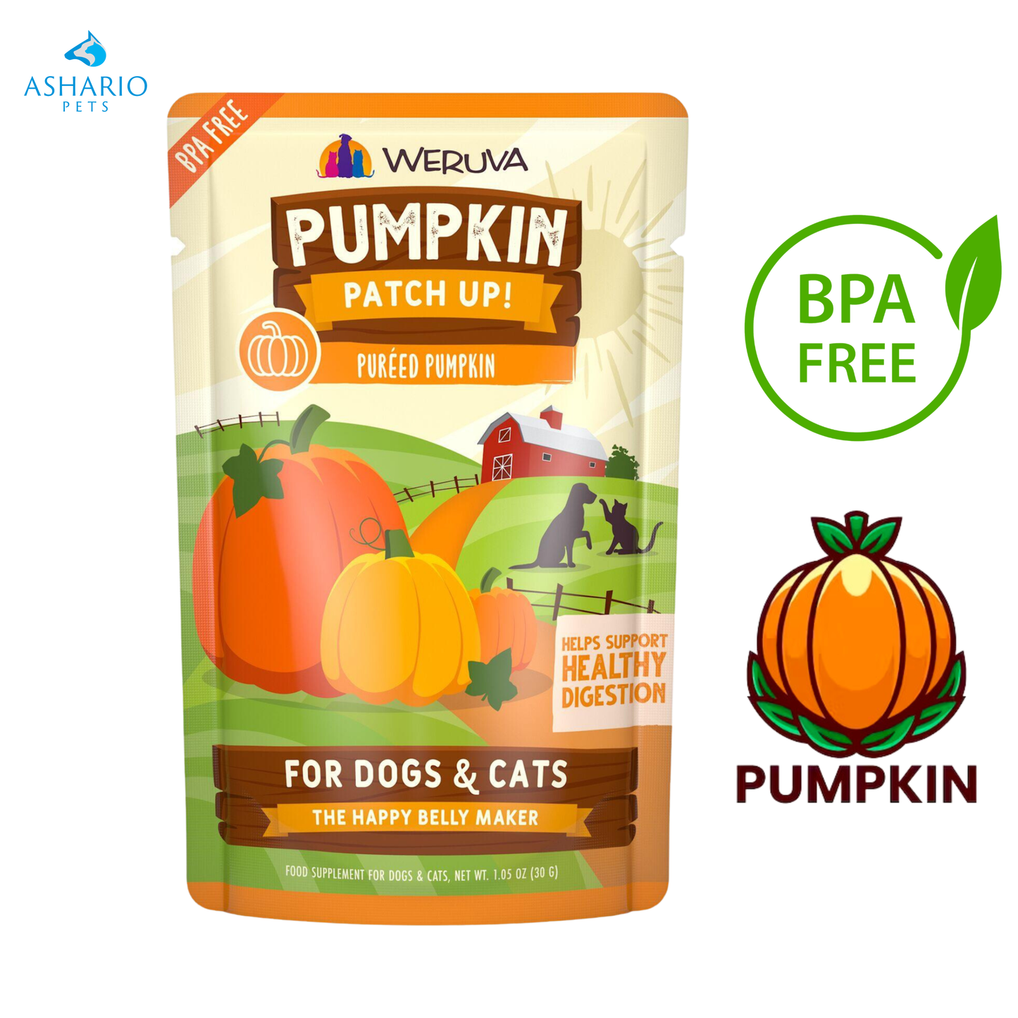 Weruva - Nourriture humide pour chiens Pumpkin Patch Up - 1,05 oz