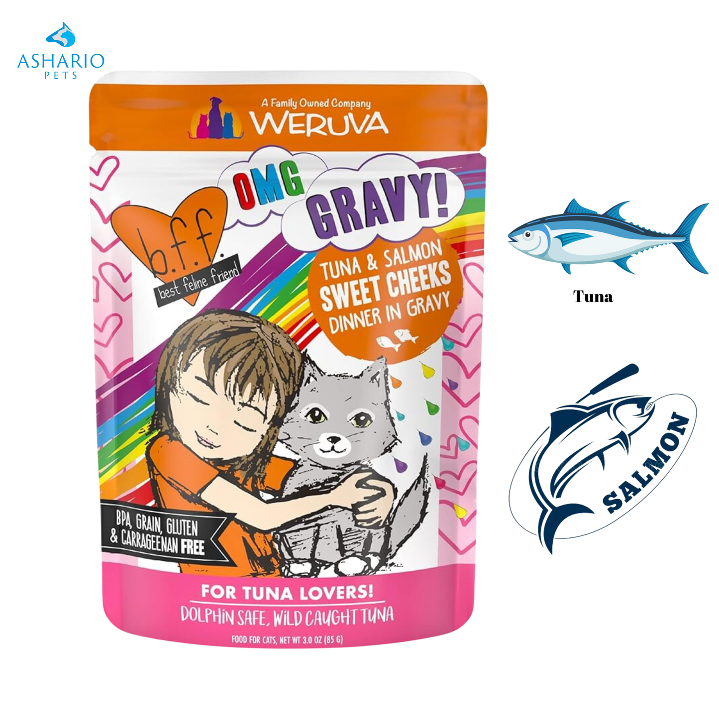 Weruva - BFF Sweet Cheeks Wet Cat Food Pouch
