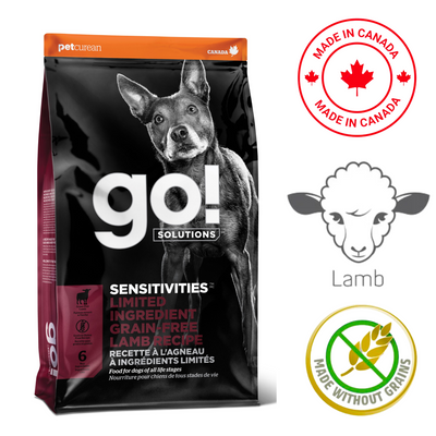 Go! Solutions - Sensitivities Limited Ingredient Grain Free Lamb Dry Dog Food