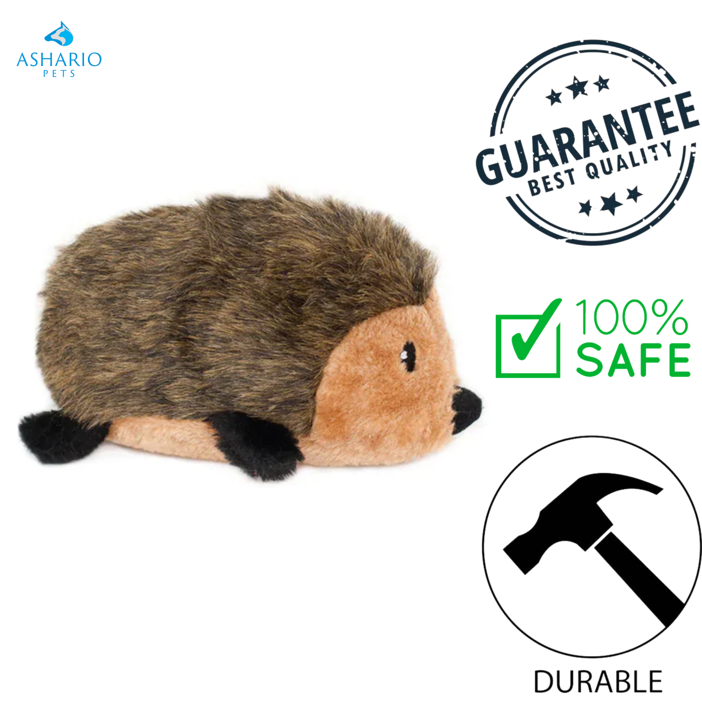ZippyPaws - Hedgehog Dog Toy