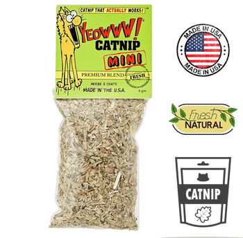 YEOWWW! - Catnip Mini Singles - 4 Grams