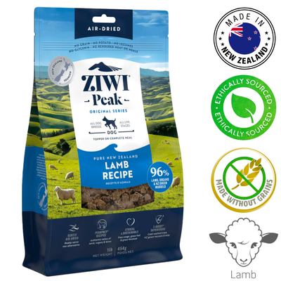 ZIWI - Lamb Air Dried Dog Food - 454 Grams