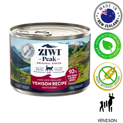 ZIWI - 鹿肉猫罐头 - 3 盎司