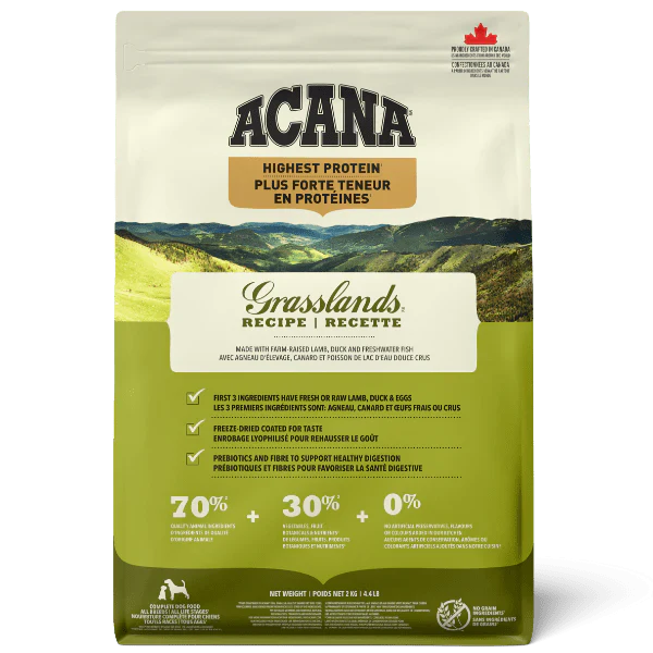 Acana - Grasslands Adult Dry Dog Food 3