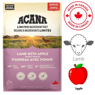 Acana - Limited Ingredient Lamb & Apple Dry Dog Food 3