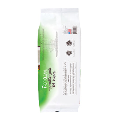 Gentle TropiClean Coconut Hypoallergenic Pet Wipes, 100 Pack, perfect for sensitive pets at Toronto pet shops.