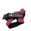 Ashario pets extra large lightweight reflective dog harness in red with black buckle and metal ring
