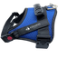 Ashario Pets tactiharness Lite large harness in blue with adjustable straps and sturdy buckles for dogs