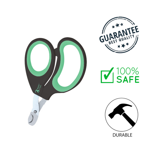 Baxter & Bella nail scissors for cat grooming with safe and durable design