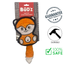BuD'z budz baby fox dog toy plush orange fox with soft tail for pets