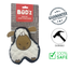 BuD'z budz baby sheep dog toy with soft plush and durable design for safe pet play