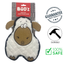 BuD'z budz daddy sheep crinkle dog toy plush with durable and safe materials