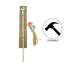 BuD'z budz swing stick fish cat toy with wooden handle and fish-shaped dangling lure for interactive play