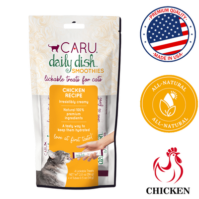 Caru - Daily Dish Smoothie Chicken Cat Treat