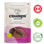 Crumps' Natural Dehydrated Lamb Chop for Dogs in a resealable bag, with Canadian-made and natural product labels.