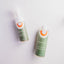 Dandylion pet foaming cleanser and refill bottle for dog grooming with green and white labels