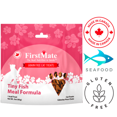 FirstMate - Cat Treats Tiny Fish - 3 Oz