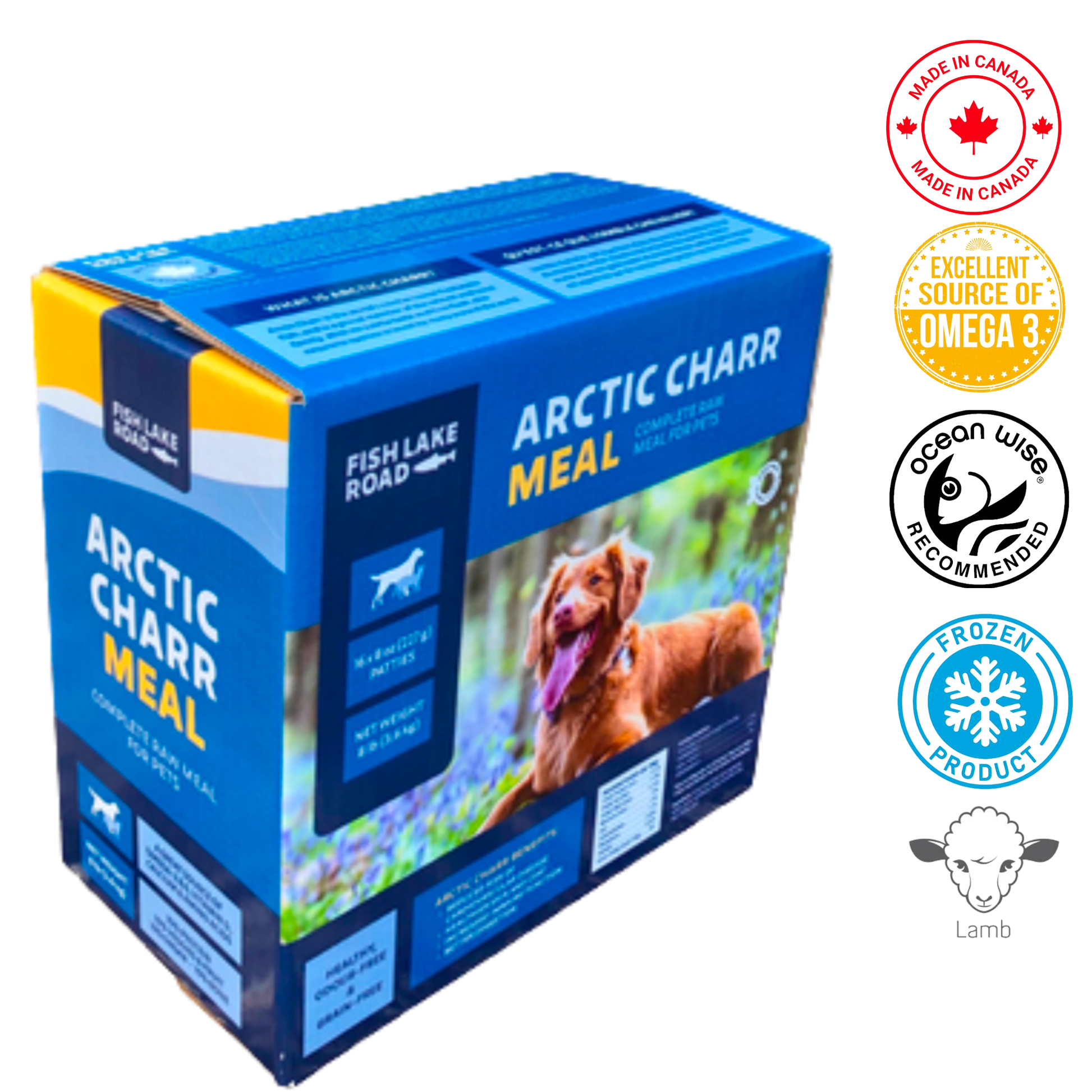 Fish Lake Road - Complete Raw Meal Arctic Charr - 8 lb 2