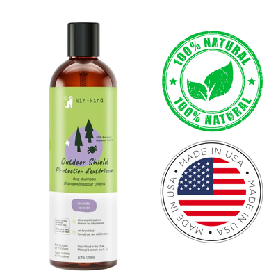 Kin+Kind - Outdoor Shield Shampoo Lavender - 12 Oz