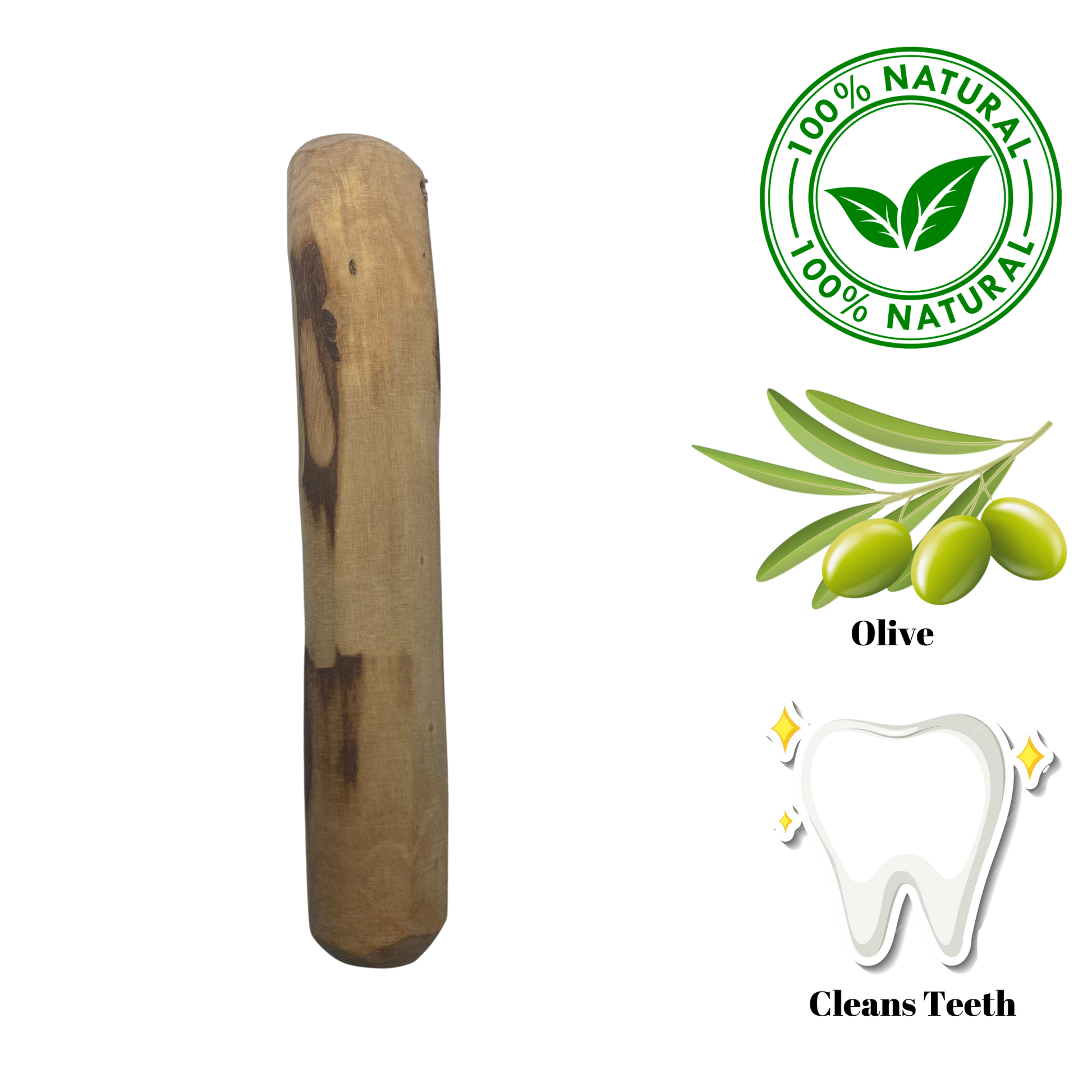 Zaytoon - Olive Wood Dog Chew - Medium 6