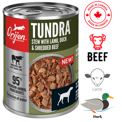 Orijen - Tundra Stew Canned Dog Food - 12.8 Oz