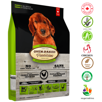 Oven-Baked Tradition - Puppy Chicken Dry Dog Food - 5 lb, 25 lb 5