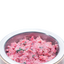 Raw Performance gourmet chicken raw dog food in a stainless steel bowl, rich and nutritious for dogs