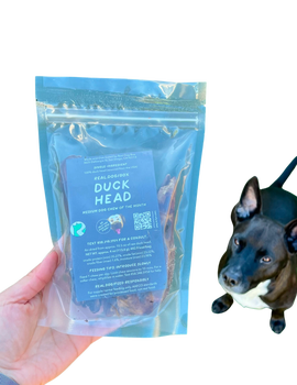 Real Dog Box - Air Dried Duck Head Dog Treat 3