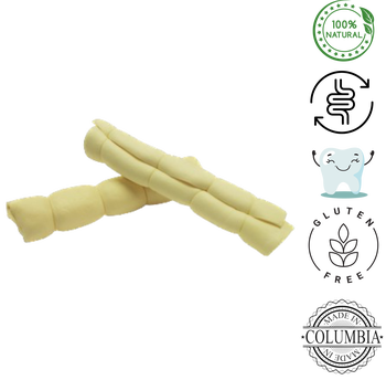 RedBarn Beef Cheek Roll Dog Treats, all-natural and gluten-free, perfect for your dog's dental health