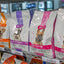 SquarePet low fat dog food options displayed on a shelf for healthy canine nutrition