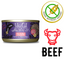 Tiki Cat after dark beef pate canned wet food with beef and liver recipe made without grains