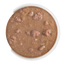 Close-up of Weruva BFF wet cat food showing chunky, meaty texture in a white container