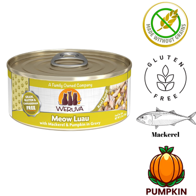 Weruva - Meow Luau Canned Cat Food - 3 Oz