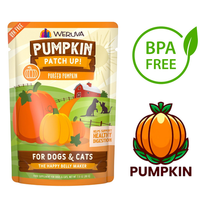 Weruva pumpkin patch up wet dog food with pureed pumpkin for healthy digestion in pets