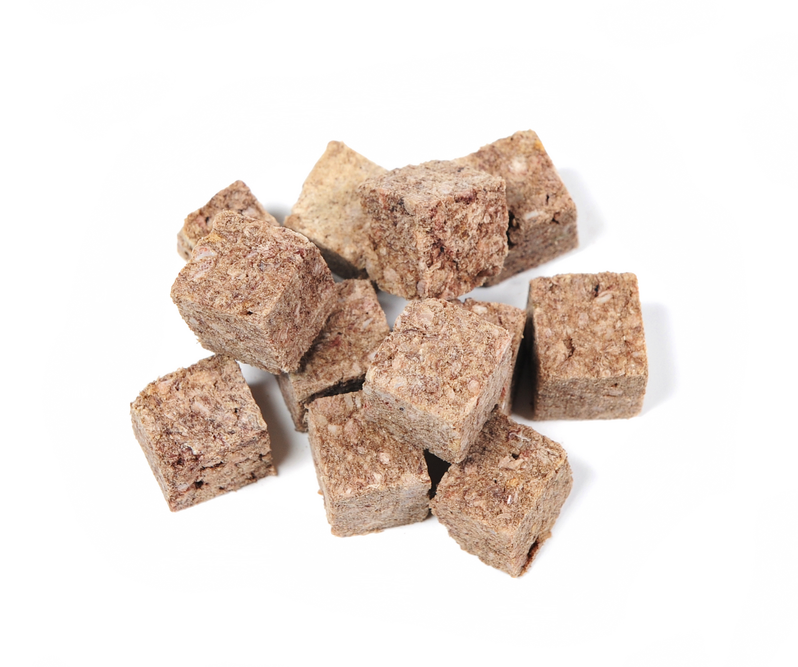 NZPF freeze dried wild goat dog treats by The New Zealand Pet Food Co dehydrated cubes for dogs